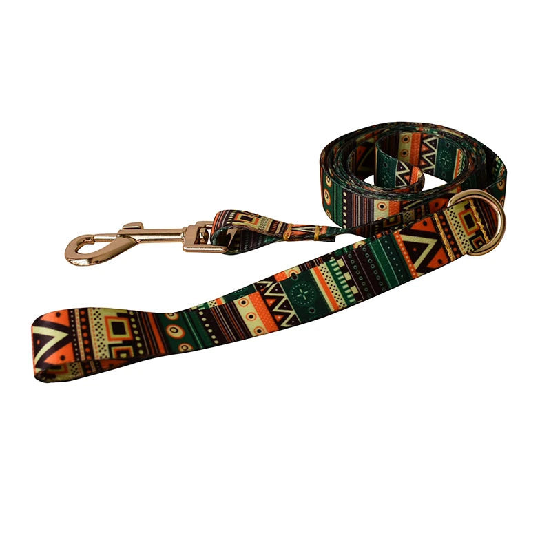 Ethnic Collar & Leash