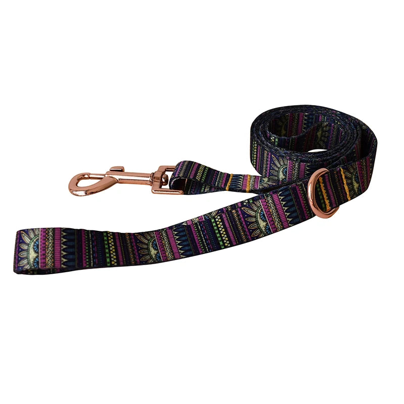 Ethnic Collar & Leash