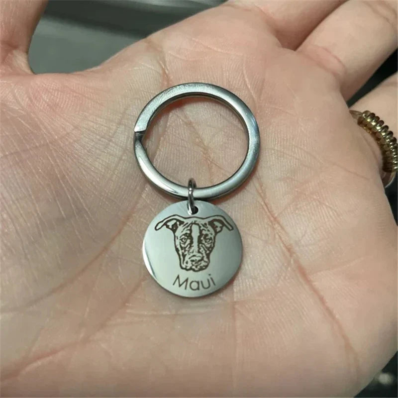 Portrait Keychain