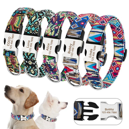 Personalized Nylon Collar
