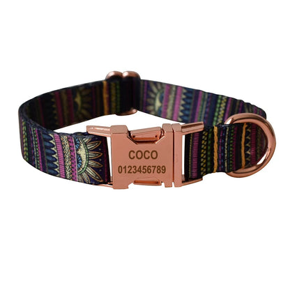 Ethnic Collar & Leash