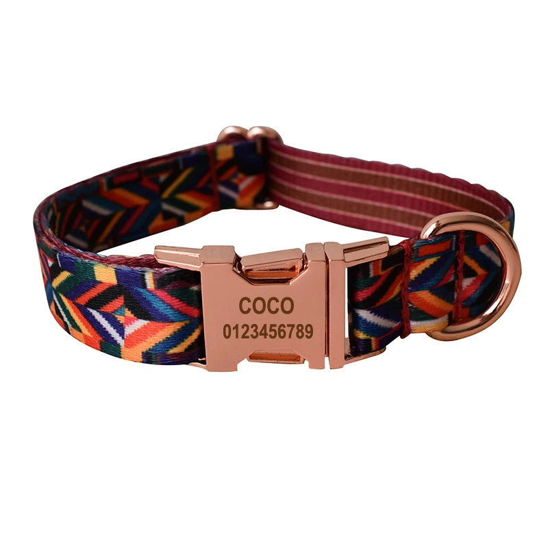 Ethnic Collar & Leash