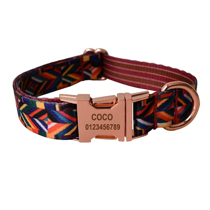 Ethnic Collar & Leash