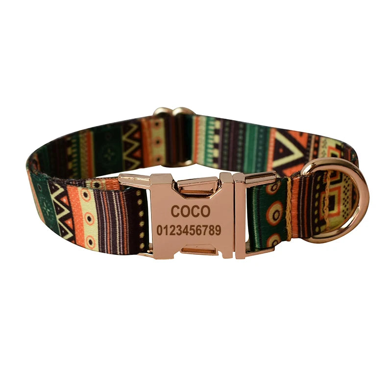 Ethnic Collar & Leash