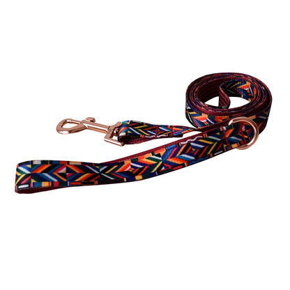 Ethnic Collar & Leash