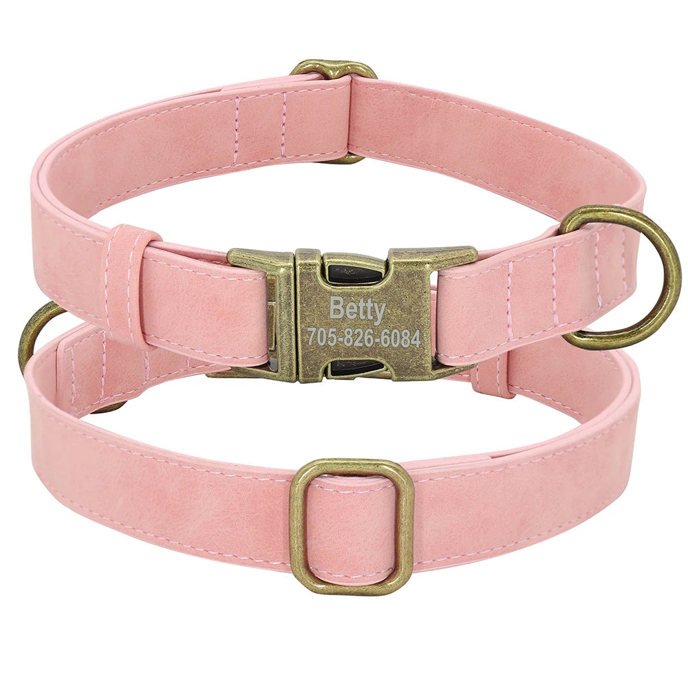 Custom Leather Collar