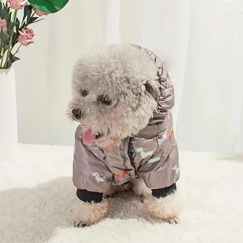 Hooded Padded Coat