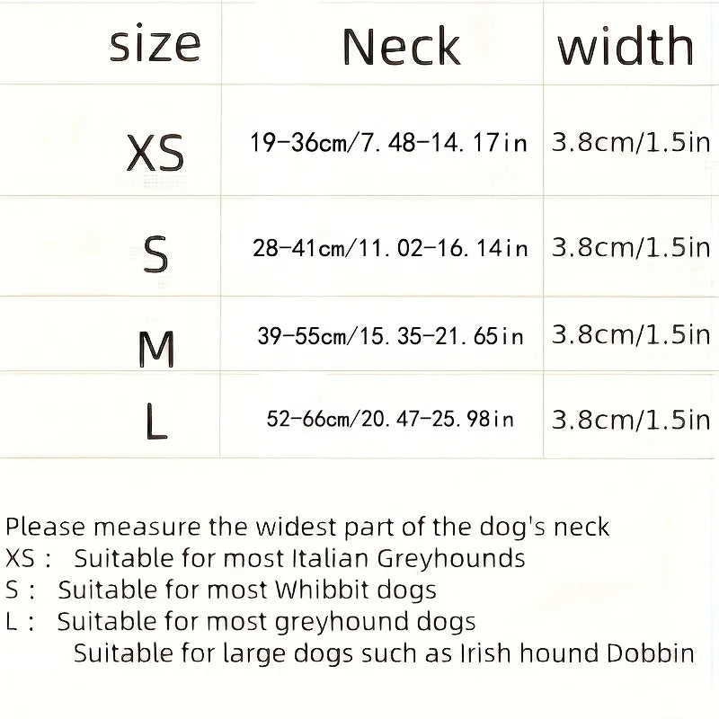 Adjustable Collar