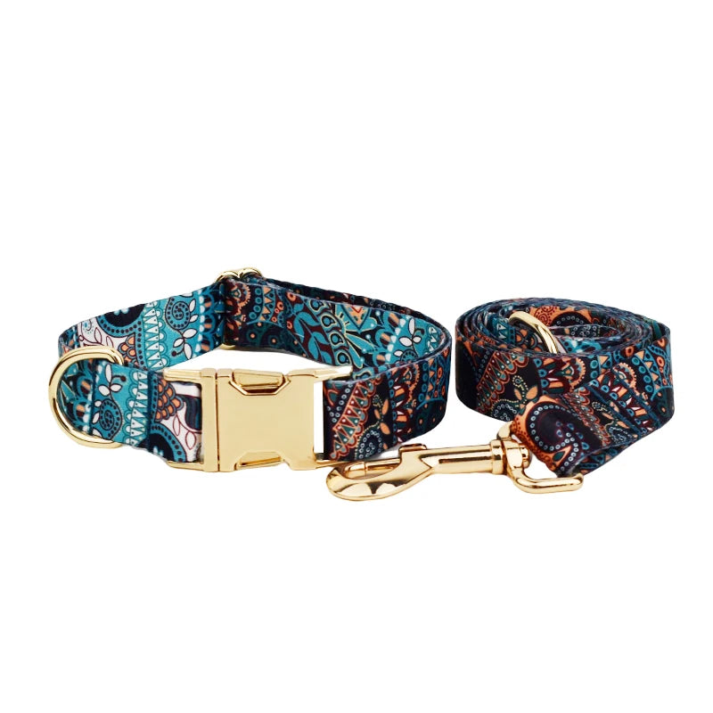 Ethnic Collar & Leash