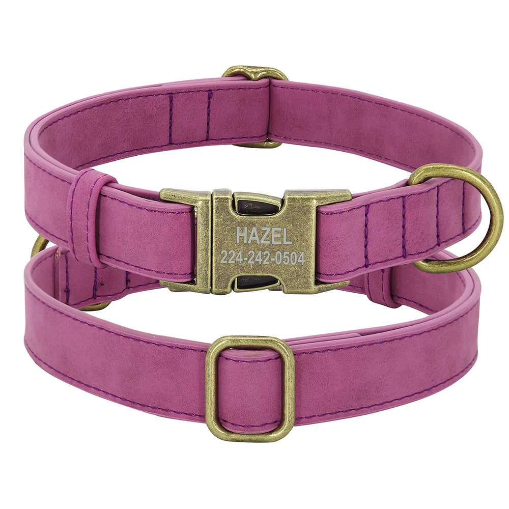 Custom Leather Collar