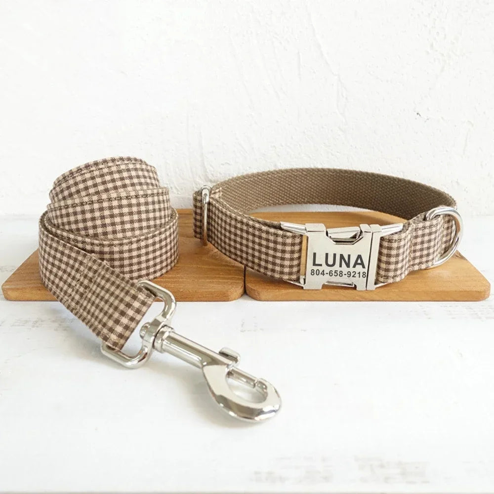 Personalized Collar & Leash