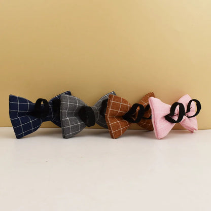 Plaid Collar & Leash