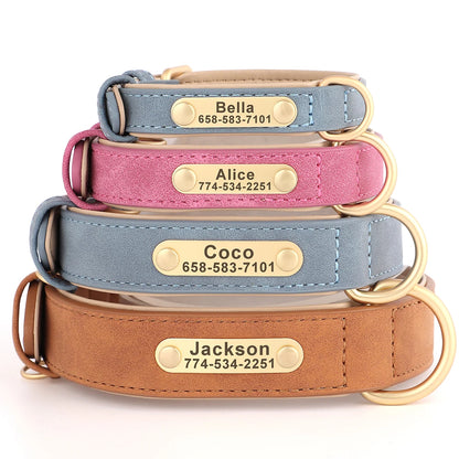 Personalized Leather Collar