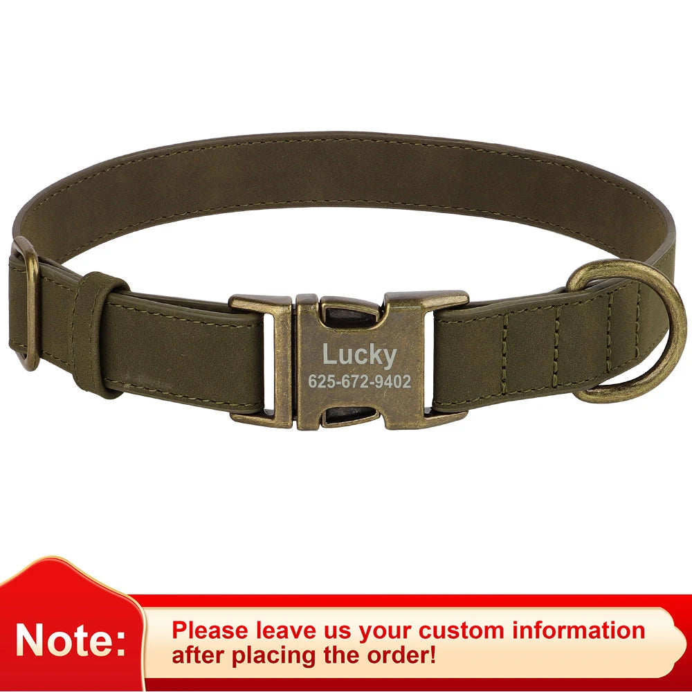 Custom Leather Collar