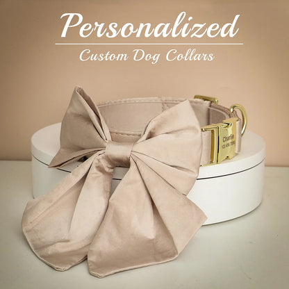 Personalized Silk Collar