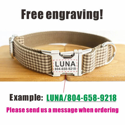 Personalized Collar & Leash