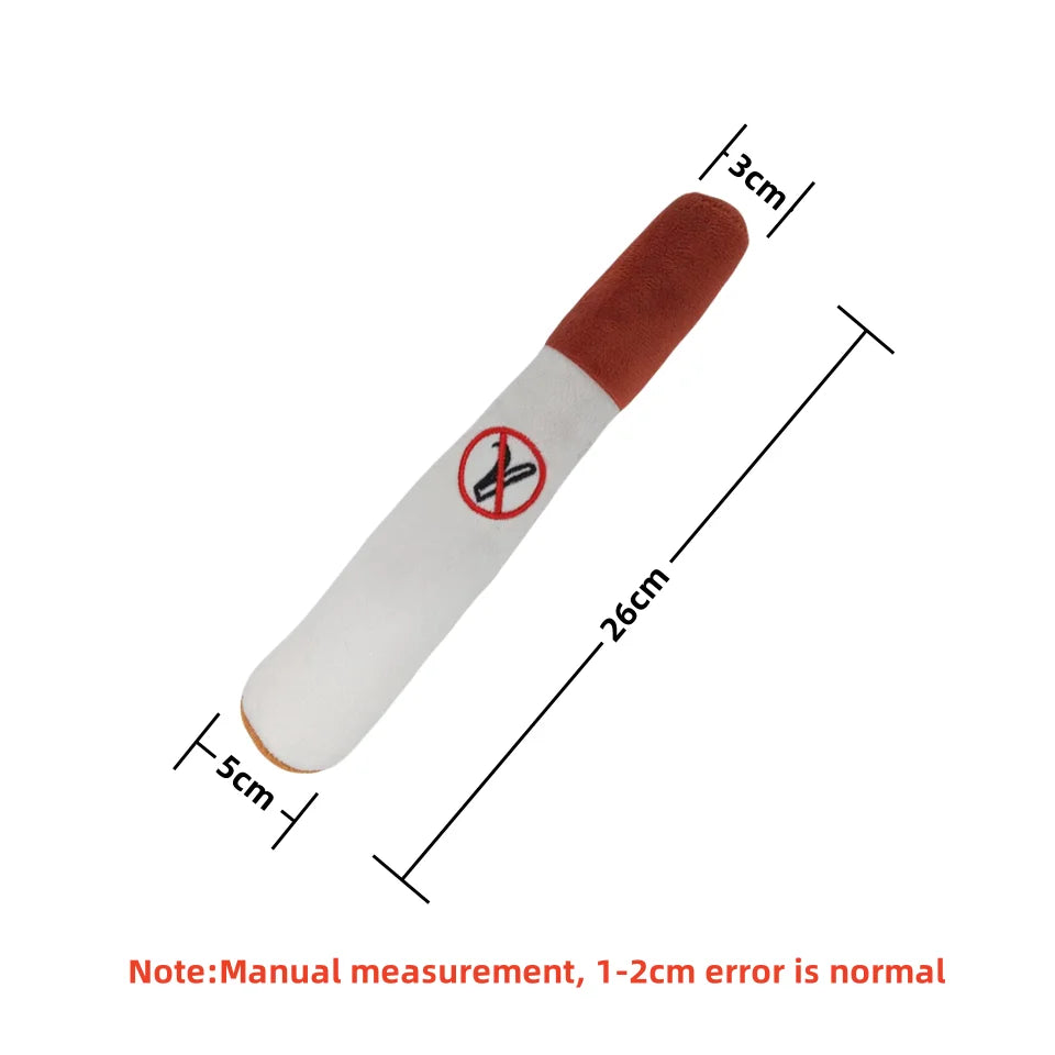 Squeaky Cigar Toy