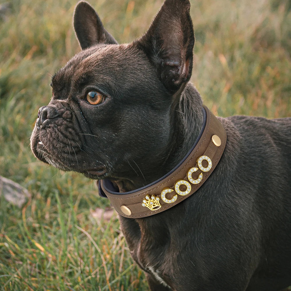 Rhinestone Name Collar