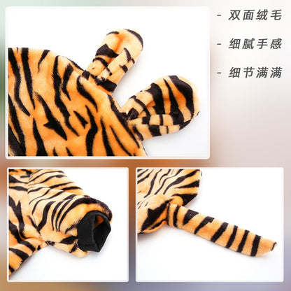 Tiger Shape Hoodie