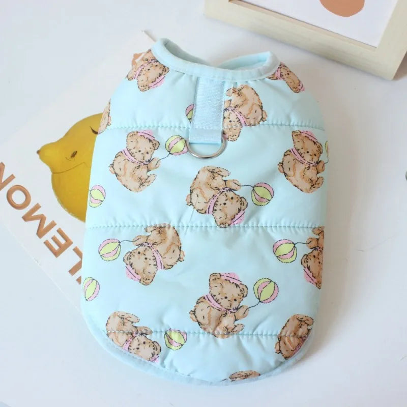 Floral Bow Vest