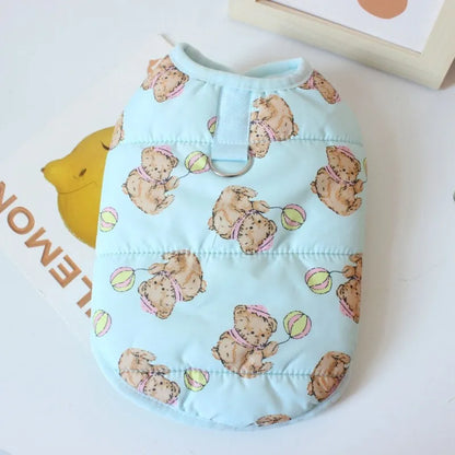 Floral Bow Vest