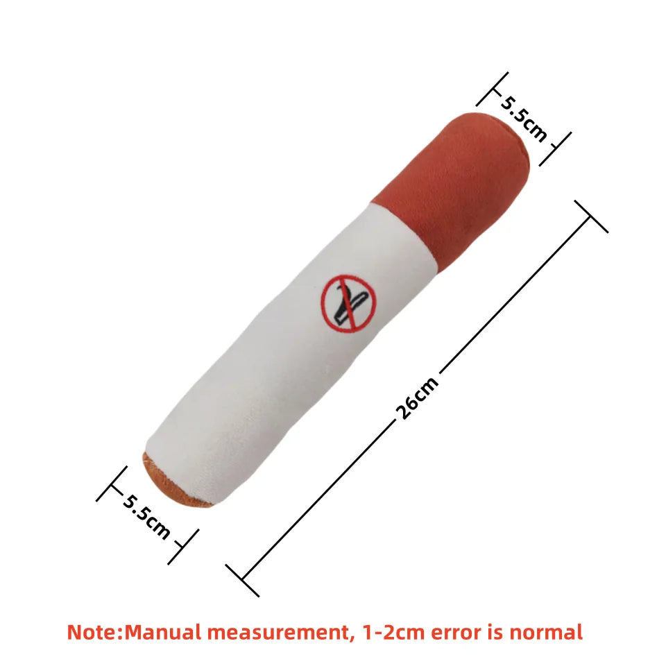 Squeaky Cigar Toy