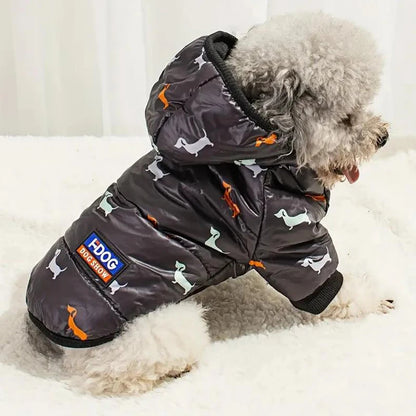 Hooded Padded Coat