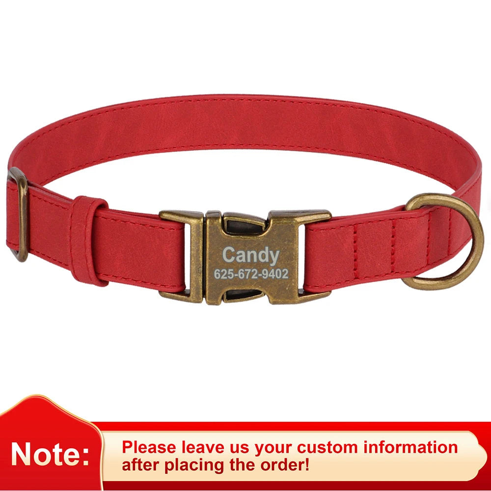 Custom Leather Collar