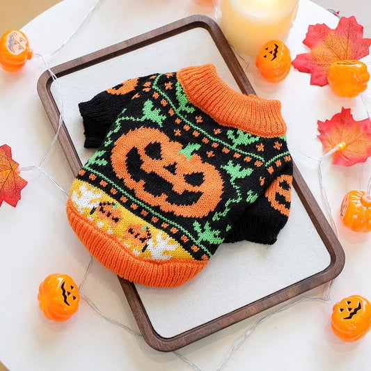 Pumpkin Knit Sweater