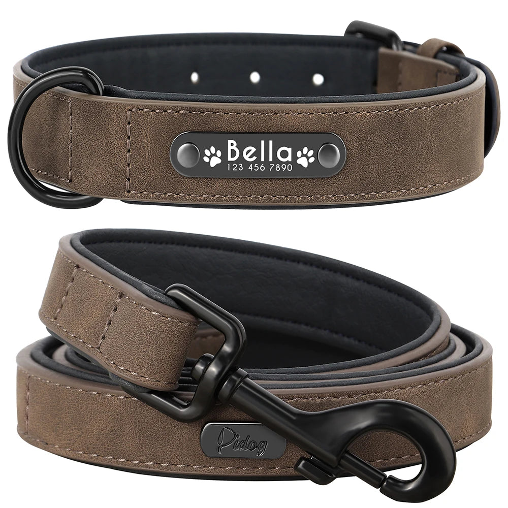 Personalized Leather Set