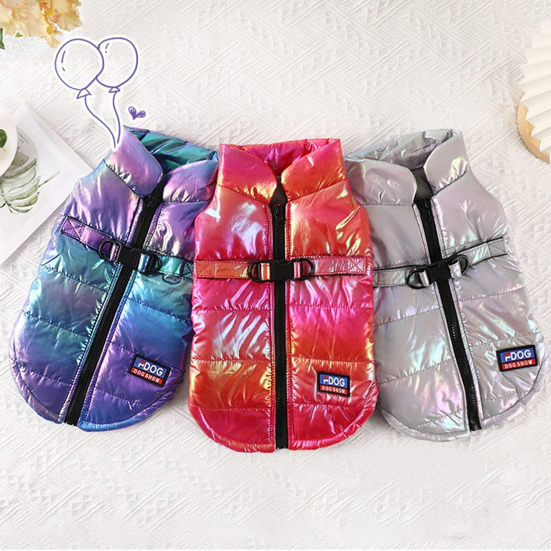Rainbow Puffer Vest