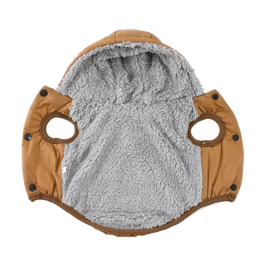 Hooded Fleece Coat