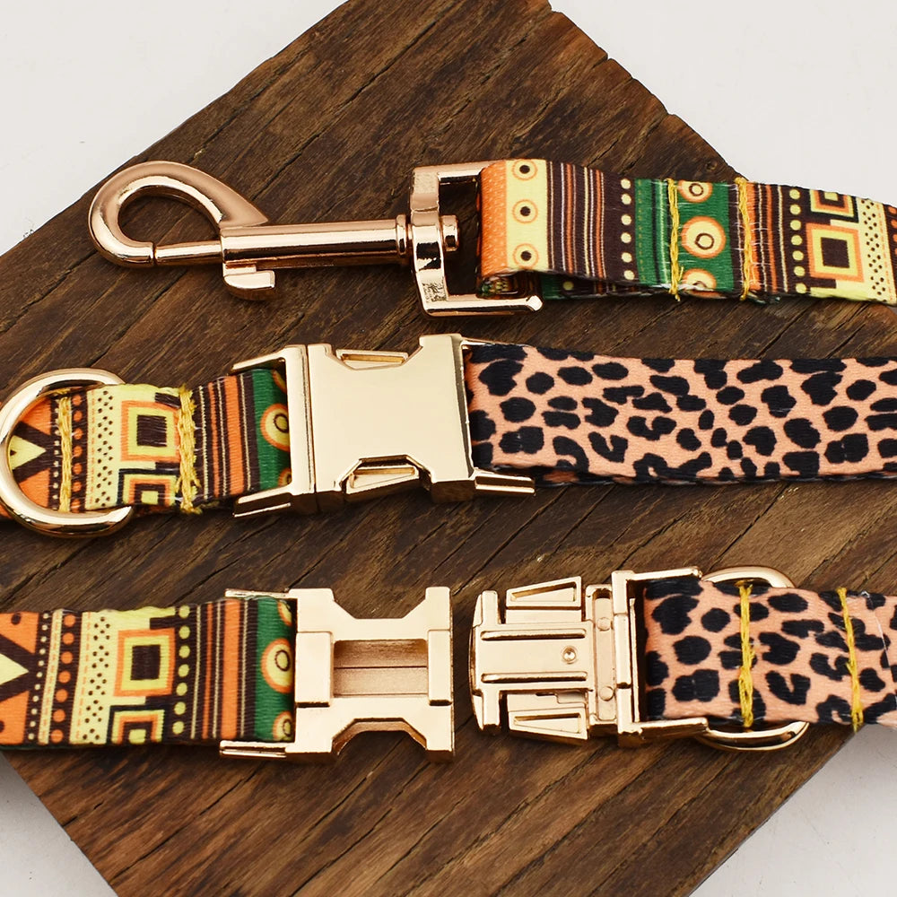 Ethnic Collar & Leash