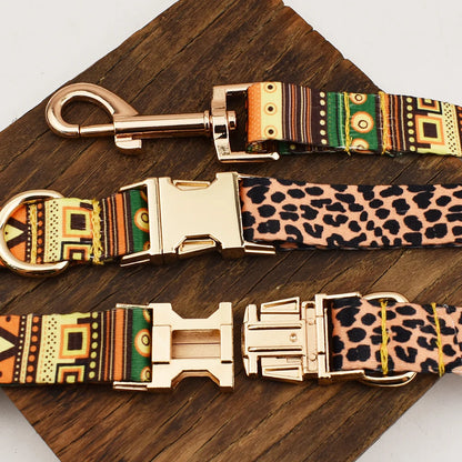 Ethnic Collar & Leash
