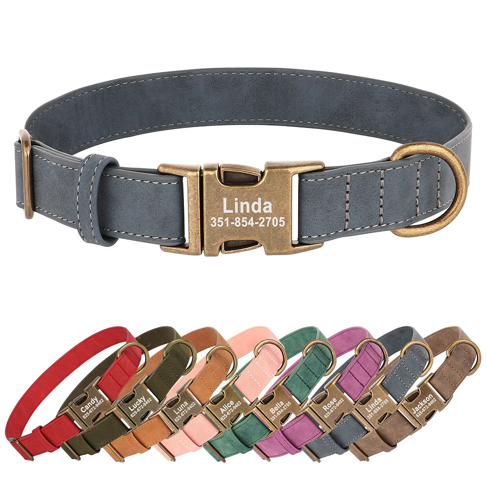 Custom Leather Collar