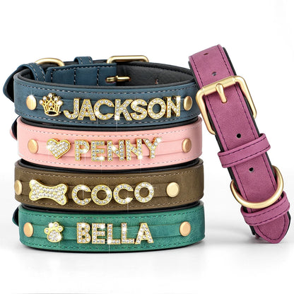 Rhinestone Name Collar
