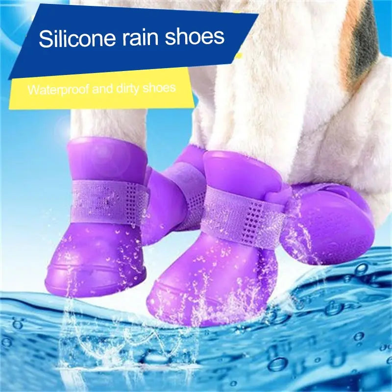 4pcs Waterproof Boots